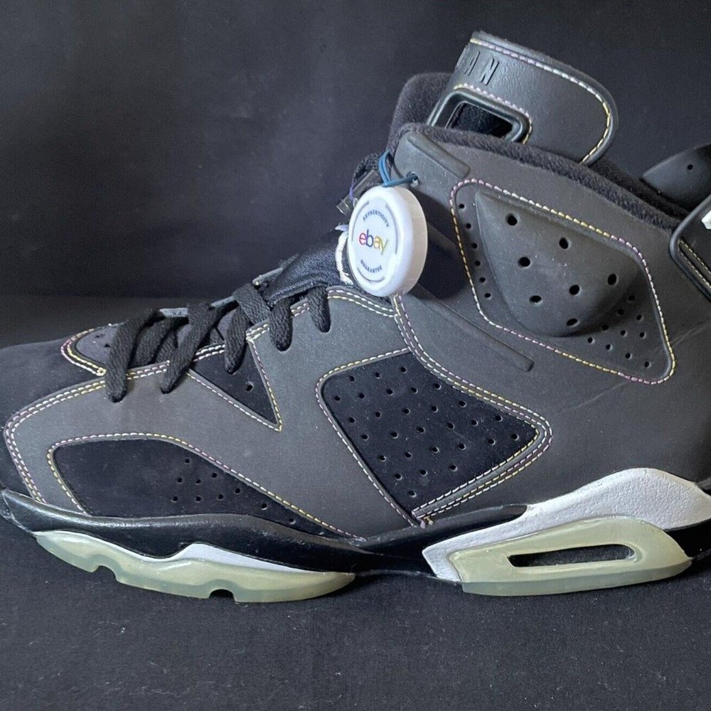 2010 Nike Air Jordan Retro Lakers 6 VI Size 11 VNDS Original Box 384664-002
